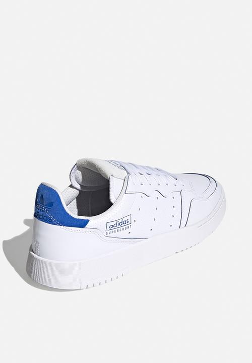 adidas Originals - Supercourt - ftwr white/ftwr white/blue
