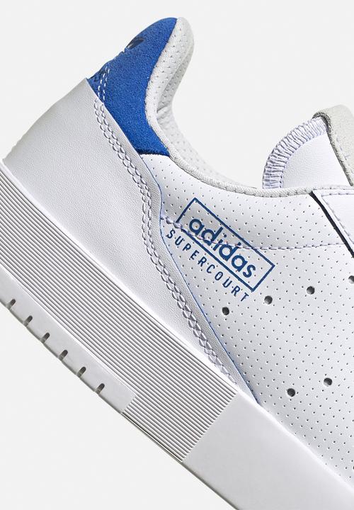 adidas Originals - Supercourt - ftwr white/ftwr white/blue