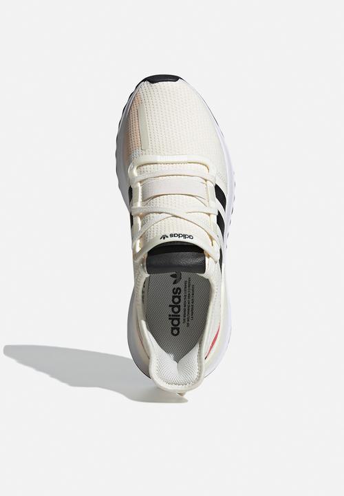 adidas Originals - U_path run - off white/core black/shock red