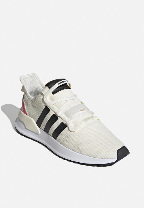 adidas Originals - U_path run - off white/core black/shock red
