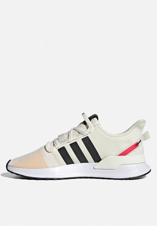 adidas Originals - U_path run - off white/core black/shock red