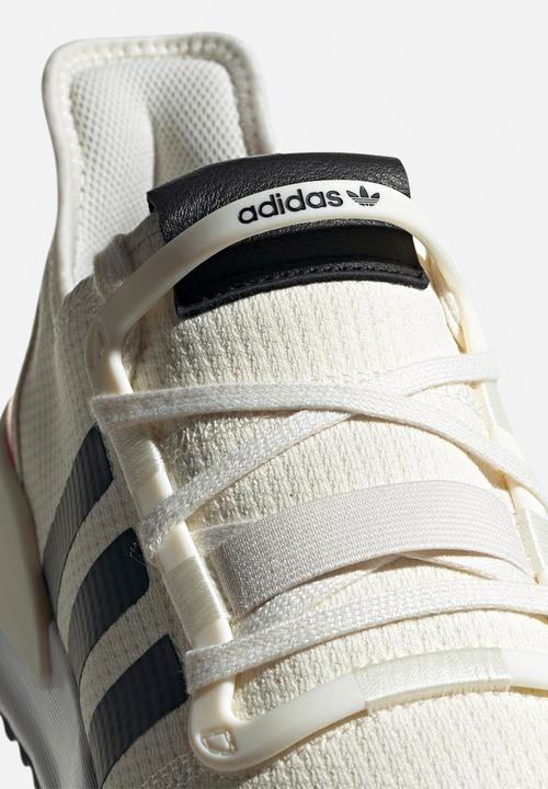 adidas Originals - U_path run - off white/core black/shock red