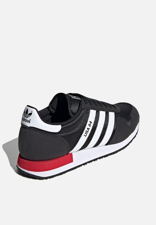 adidas Originals - USA 84 - core black / ftwr white / collegiate burgundy