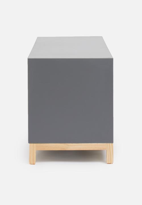 Blockhouse - Hugo tv unit - storm grey
