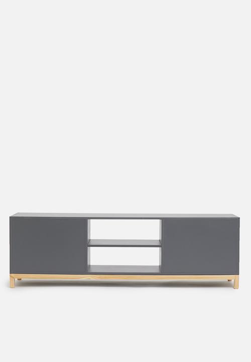 Blockhouse - Hugo tv unit - storm grey