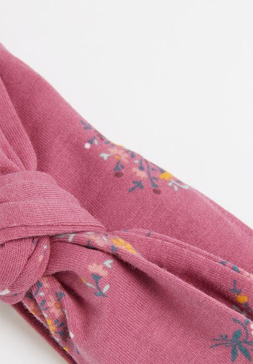 Cotton On - 3 Pack tie headband - multi