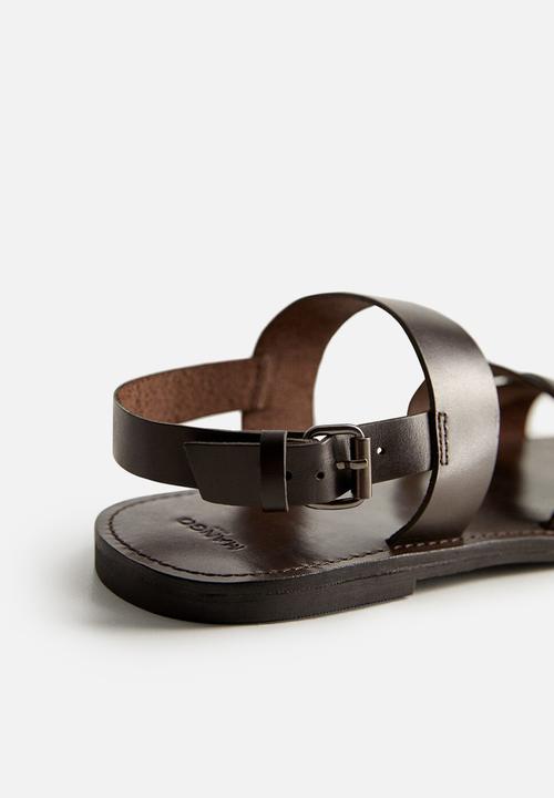MANGO - Sandals mallorca - brown