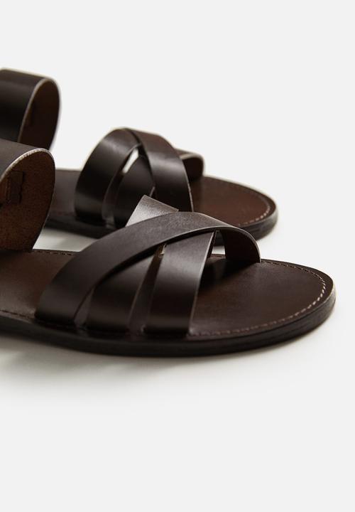 MANGO - Sandals mallorca - brown
