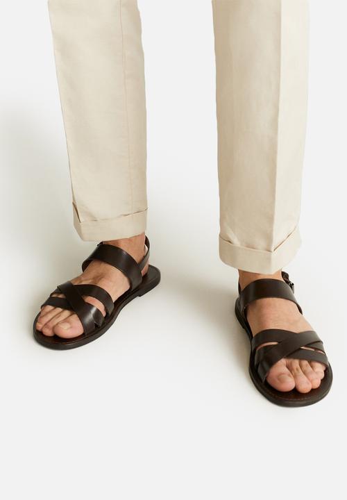 MANGO - Sandals mallorca - brown