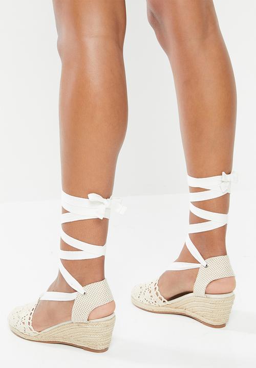 Miss Black - Diski wedge heel - neutral 