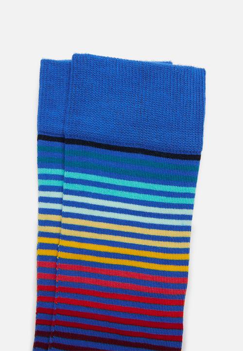 Happy Socks - Half stripe socks - multi