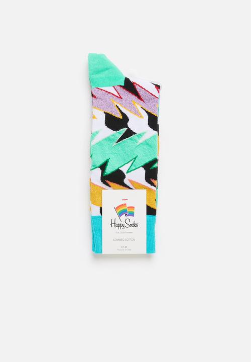Happy Socks - Rock'n roll polka stripe socks - multi