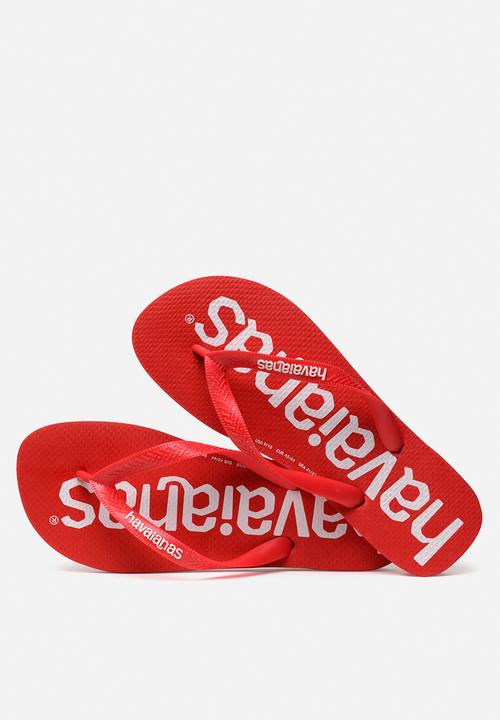 Havaianas - Top logo mania - ruby red