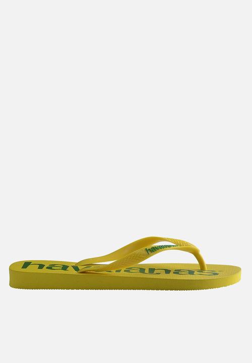 Havaianas - Top logo mania - citrus yellow