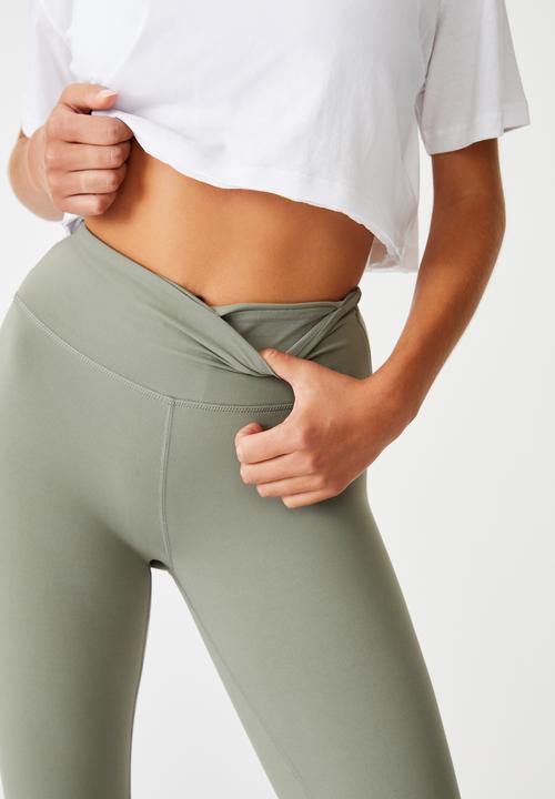 Cotton On - Active core tight - core steely shadow