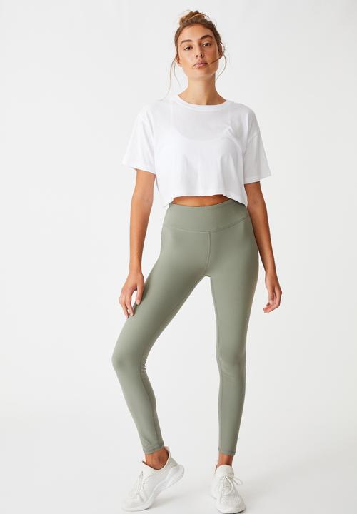 Cotton On - Active core tight - core steely shadow