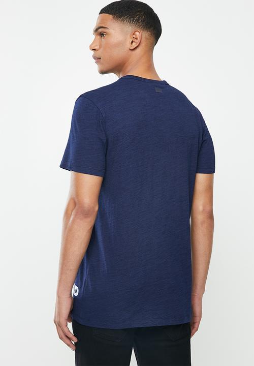 G-STAR - Originals logo gr tee - navy