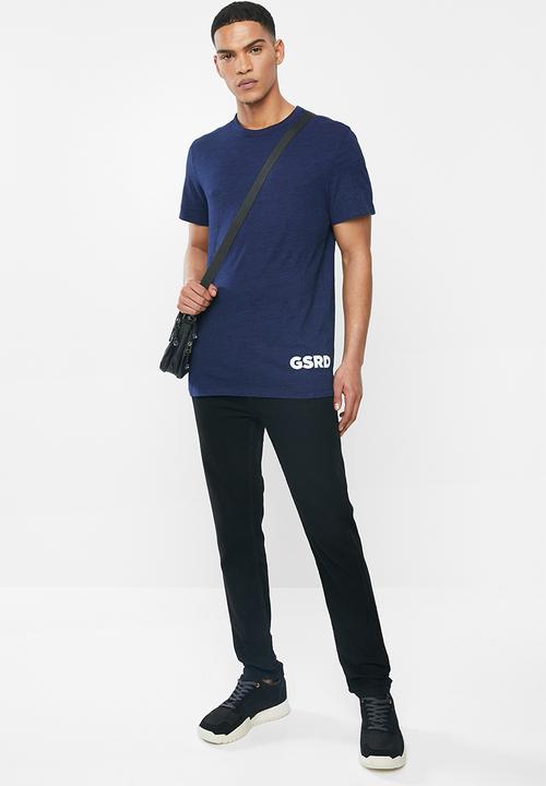G-STAR - Originals logo gr tee - navy
