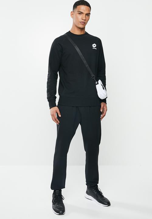 lotto - Smart sweat crew - black