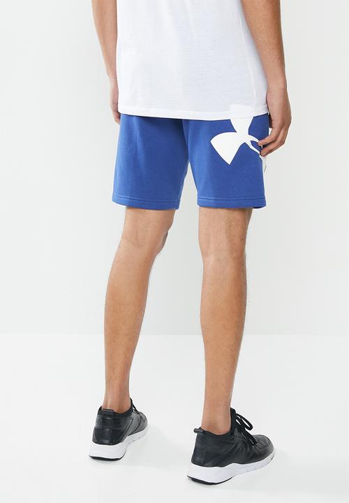 Under Armour - Rival fleece logo sweatshort - blue