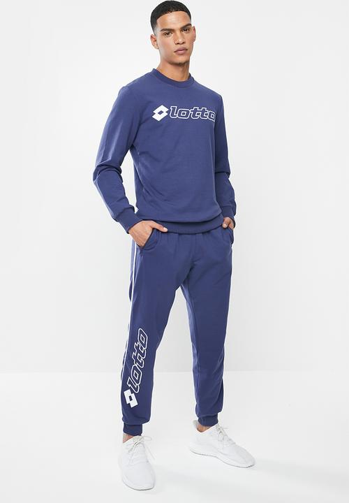 lotto - Smart sweatpants logo - navy