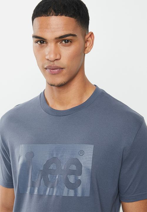 Lee  - Block tee - blue
