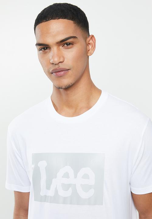Lee  - Block it out lee tee - white