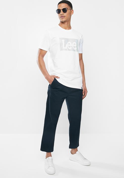 Lee  - Block it out lee tee - white