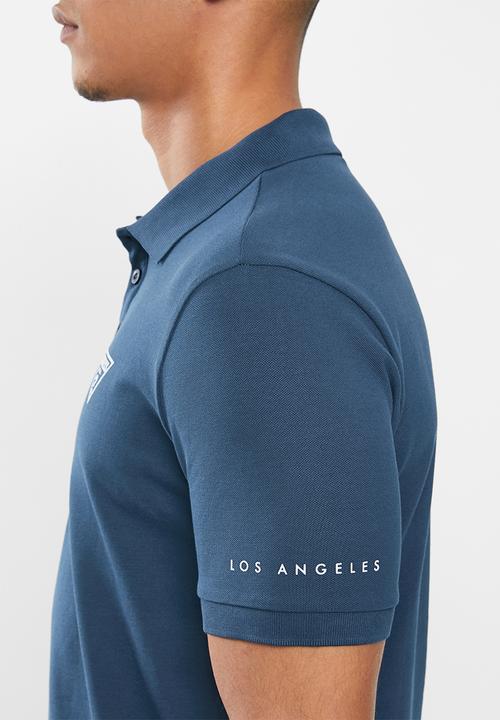 GUESS - Short sleeve fashion polo - voy blue