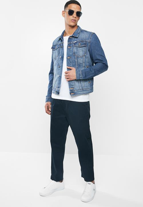 GUESS - Denim jacket - blue 