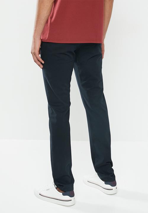 GUESS - Carter twill chino pant - navy