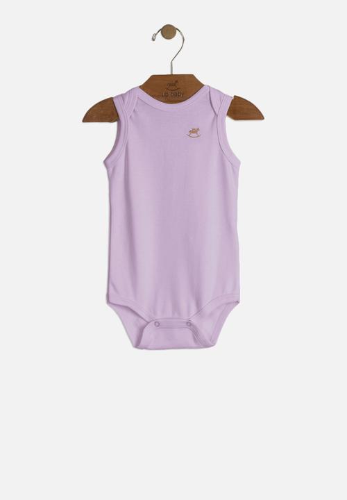 light purple bodysuit