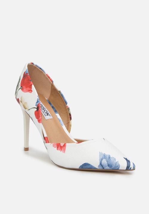Madison® - Iniko court - white & blue floral