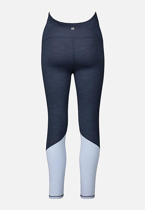 Cotton On - Maternity so soft 7/8 tight - navy marle splice