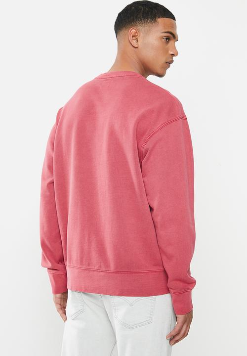 Levi’s® - Authentic logo crewneck authentic logo sweat - red