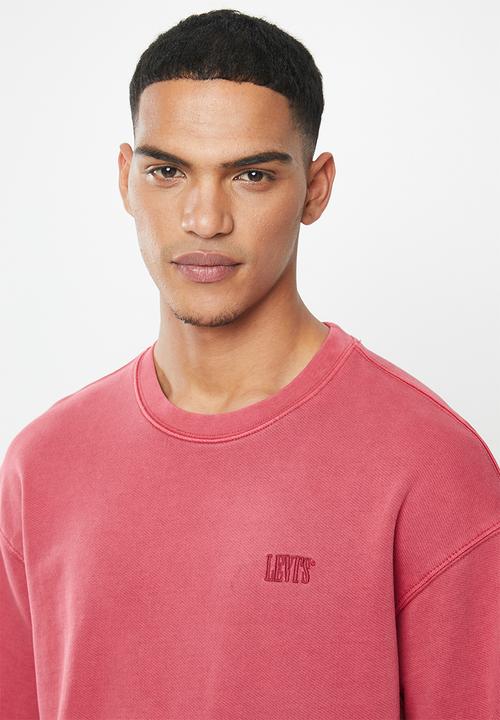 Levi’s® - Authentic logo crewneck authentic logo sweat - red