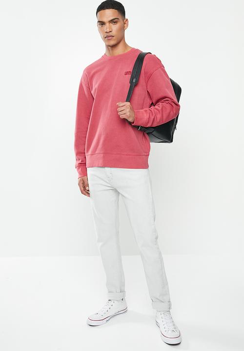 Levi’s® - Authentic logo crewneck authentic logo sweat - red