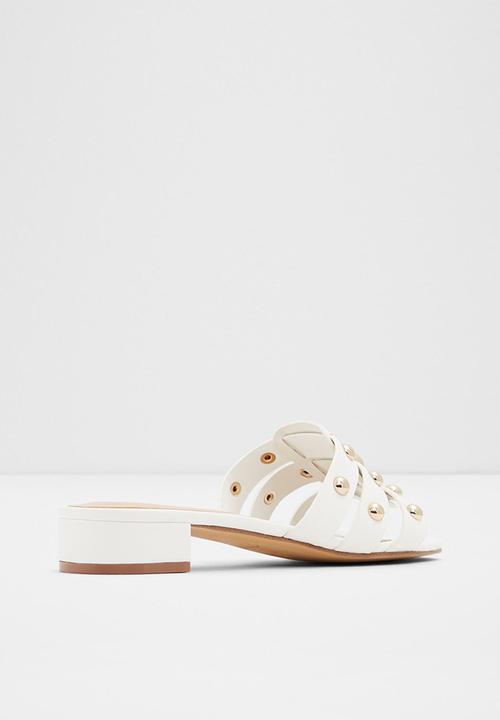 ALDO - Studly mule - white