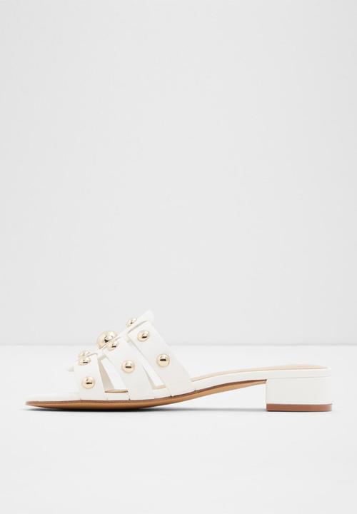 ALDO - Studly mule - white