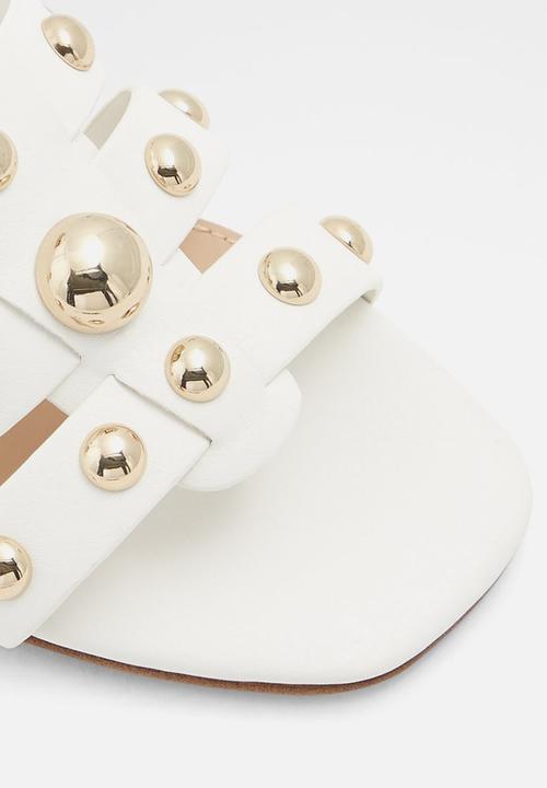 ALDO - Studly mule - white