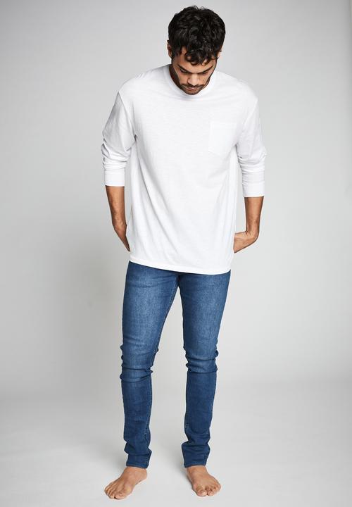 Cotton On - Super skinny jean -  blue