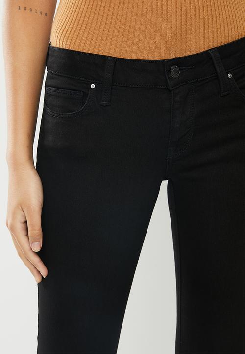 GUESS - Power skinny low - black