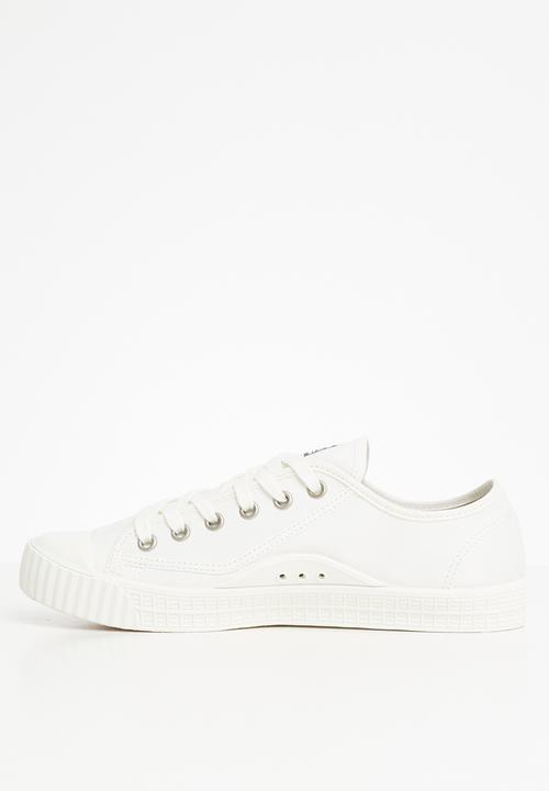 G-STAR - Rovulc low print - heringbone denim - white & black
