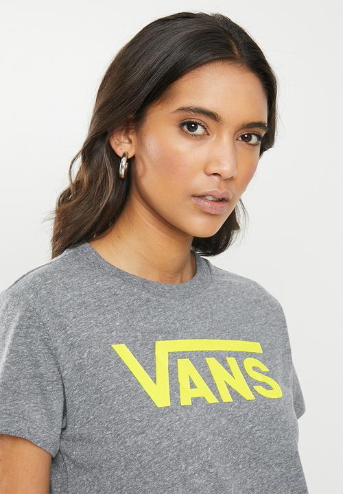 Vans - Flying vans crew tee - grey & yellow