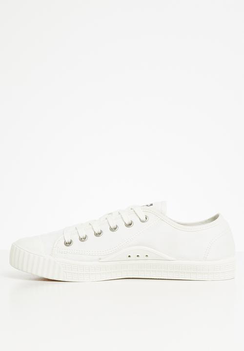 G-STAR - Rovulc low print - heringbone denim - white & sage