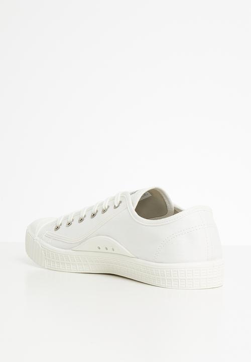 G-STAR - Rovulc low print - heringbone denim - white & red