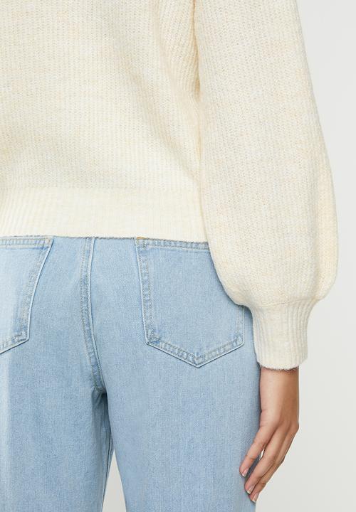 Glamorous - Button down cardigan - cream