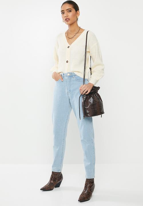 Glamorous - Button down cardigan - cream