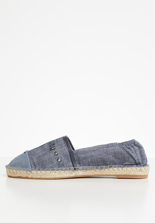 G-STAR - Base denim espadrille - blue