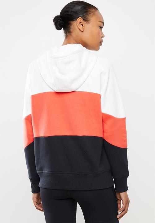 Under Armour - Rival fleece colour block hoodie - multi